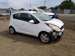 2013 Chevrolet Spark Ls White vin: KL8CB6S94DC562647