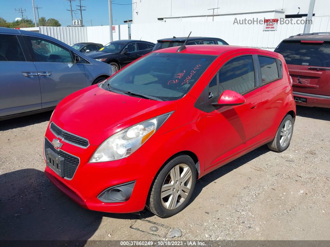 2015 Chevrolet Spark Ls Красный vin: KL8CB6S94FC730953