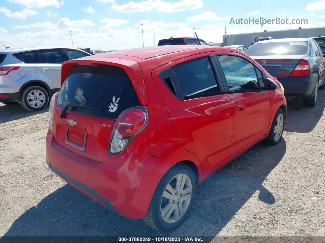 2015 Chevrolet Spark Ls Красный vin: KL8CB6S94FC730953