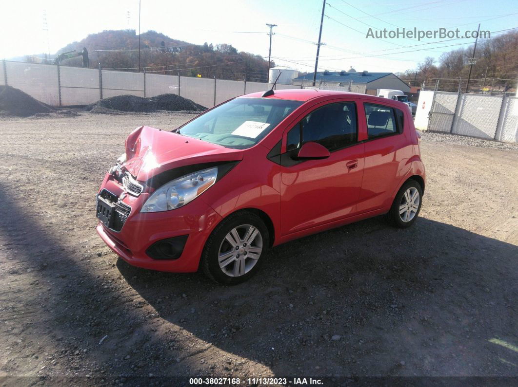 2015 Chevrolet Spark Ls Cvt Red vin: KL8CB6S94FC805103