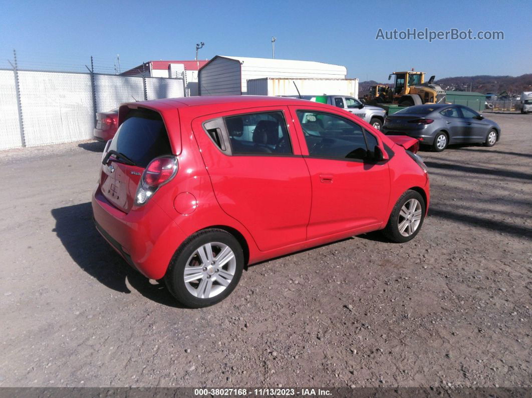 2015 Chevrolet Spark Ls Cvt Red vin: KL8CB6S94FC805103