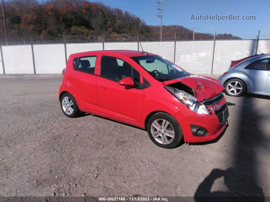 2015 Chevrolet Spark Ls Cvt Red vin: KL8CB6S94FC805103