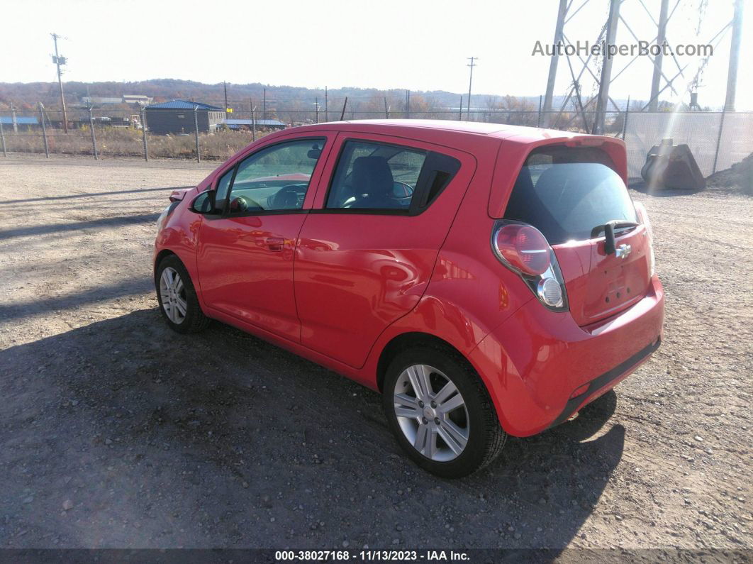 2015 Chevrolet Spark Ls Cvt Red vin: KL8CB6S94FC805103