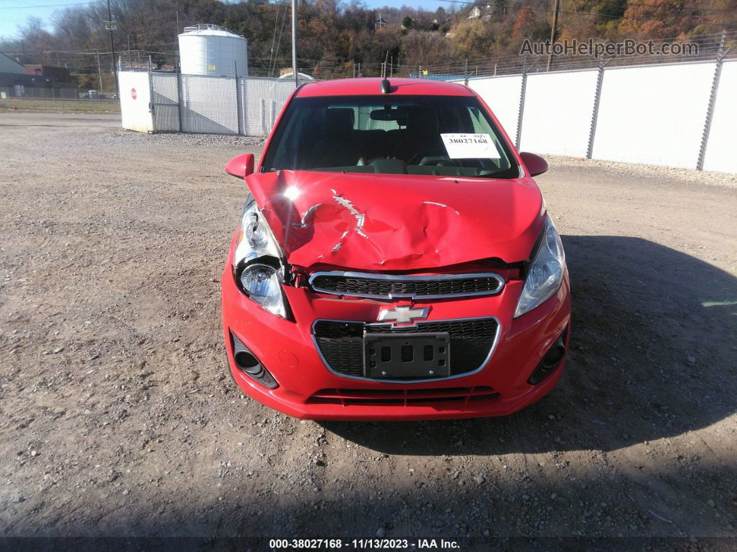 2015 Chevrolet Spark Ls Cvt Red vin: KL8CB6S94FC805103