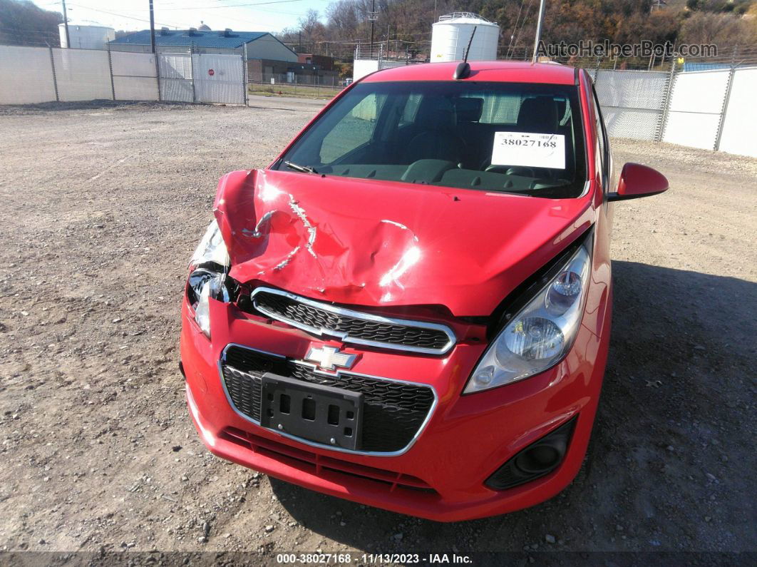 2015 Chevrolet Spark Ls Cvt Red vin: KL8CB6S94FC805103