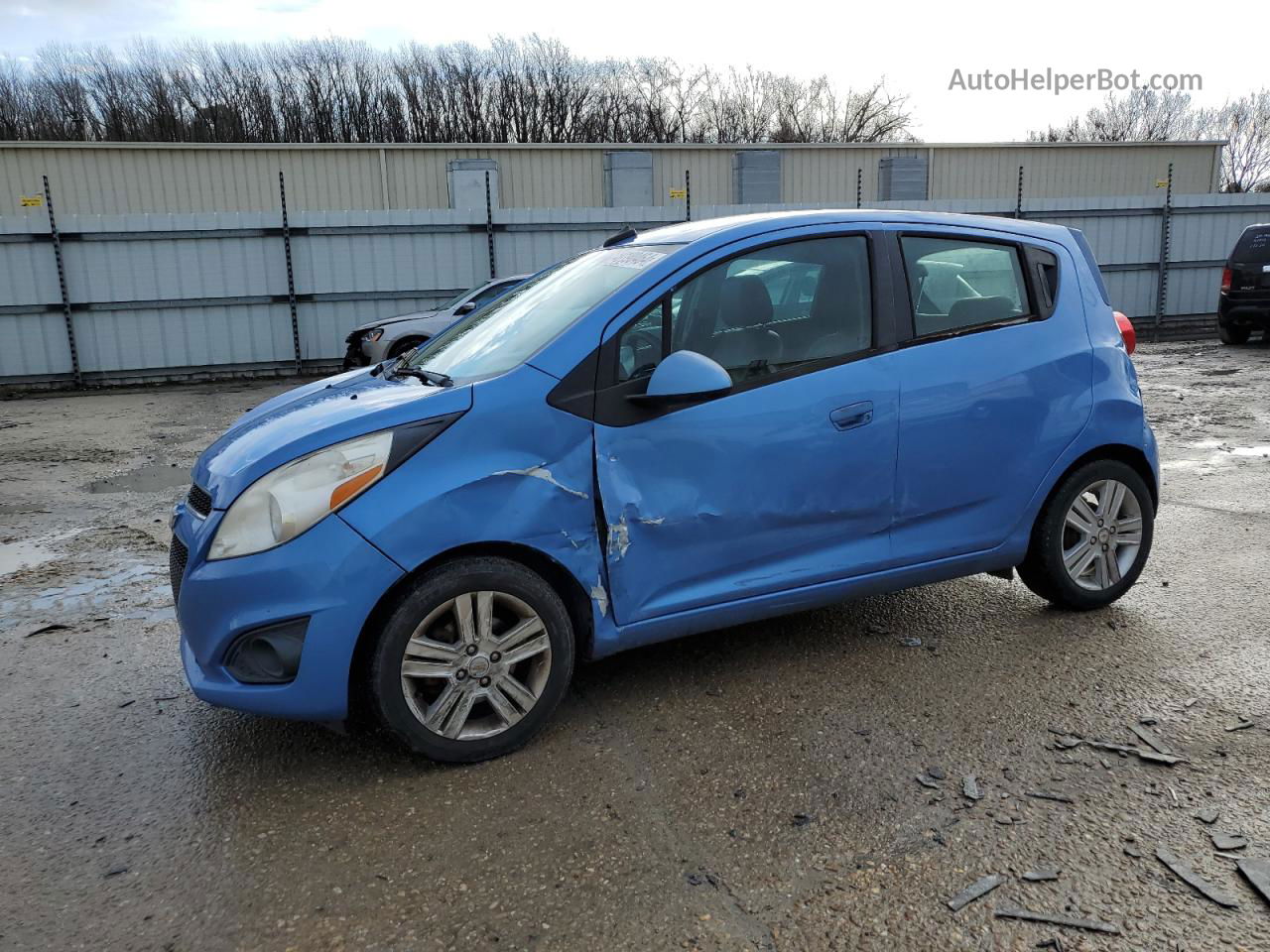 2013 Chevrolet Spark Ls Синий vin: KL8CB6S95DC526238