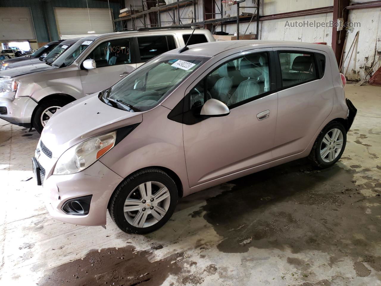 2013 Chevrolet Spark Ls Pink vin: KL8CB6S95DC544075