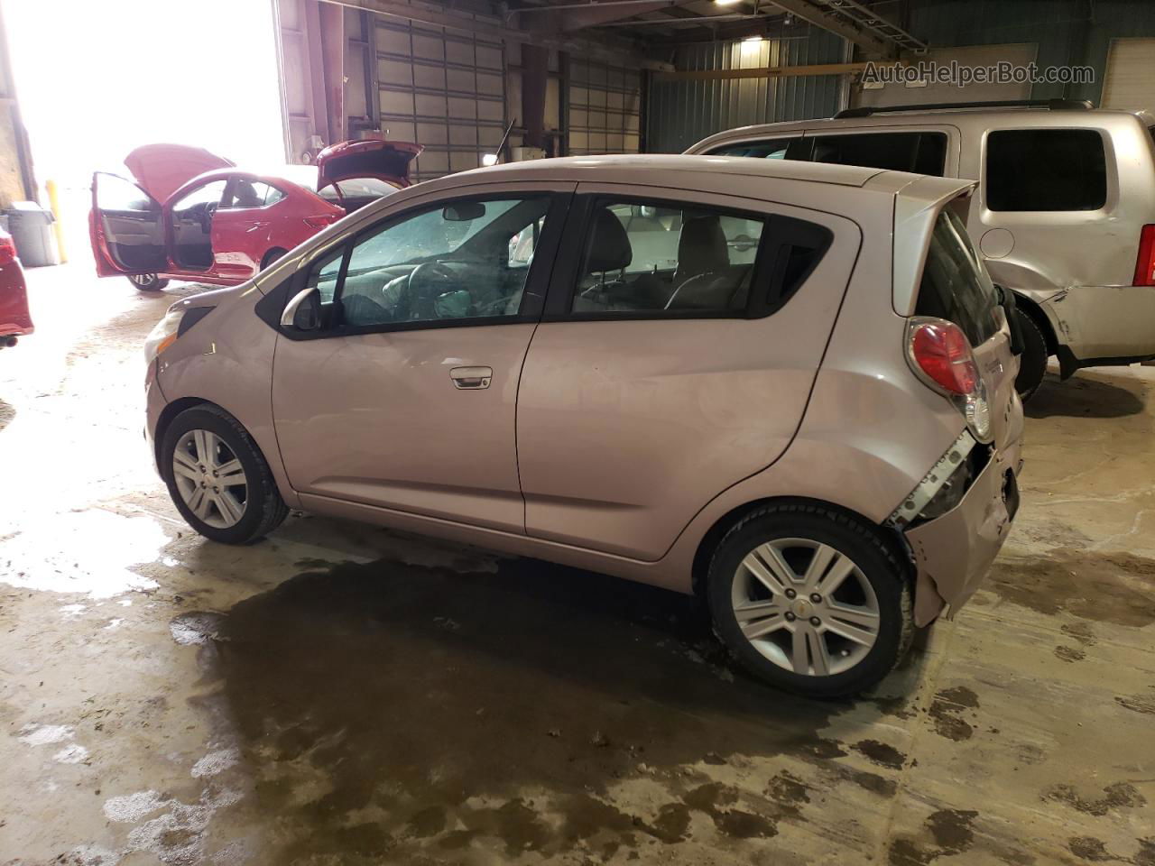 2013 Chevrolet Spark Ls Pink vin: KL8CB6S95DC544075