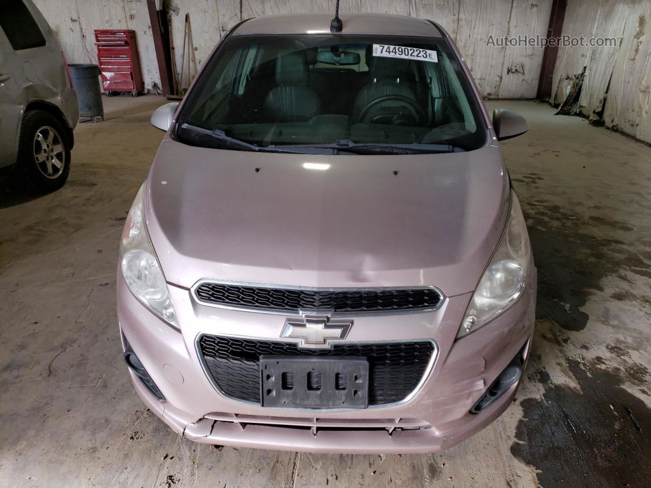 2013 Chevrolet Spark Ls Pink vin: KL8CB6S95DC544075