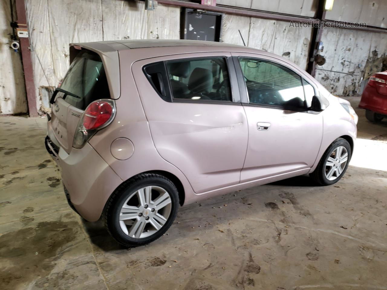 2013 Chevrolet Spark Ls Pink vin: KL8CB6S95DC544075