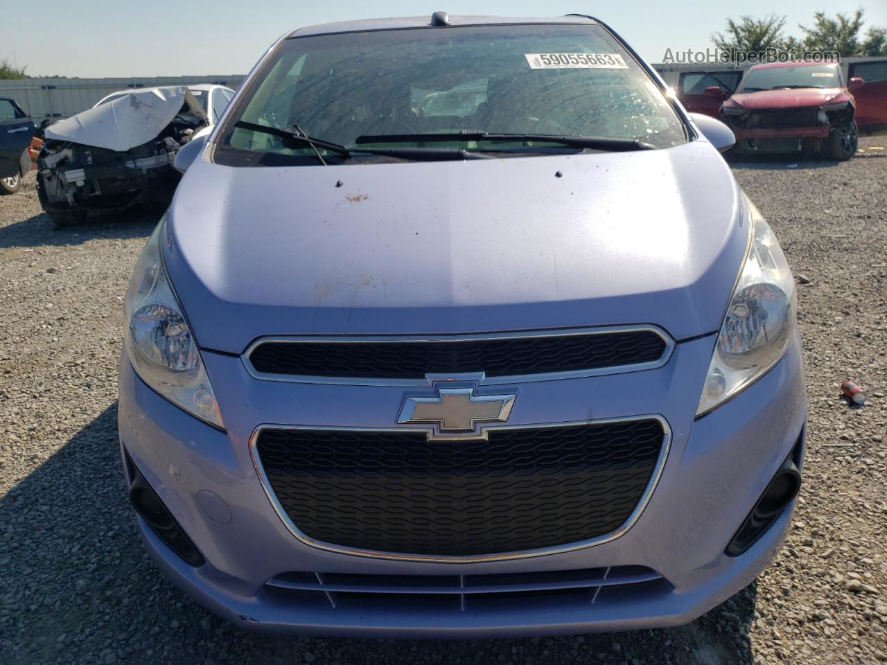 2015 Chevrolet Spark Ls Blue vin: KL8CB6S95FC751620