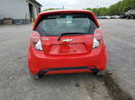 2015 Chevrolet Spark Ls Red vin: KL8CB6S95FC799120