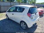 2015 Chevrolet Spark Ls Cvt White vin: KL8CB6S95FC809306