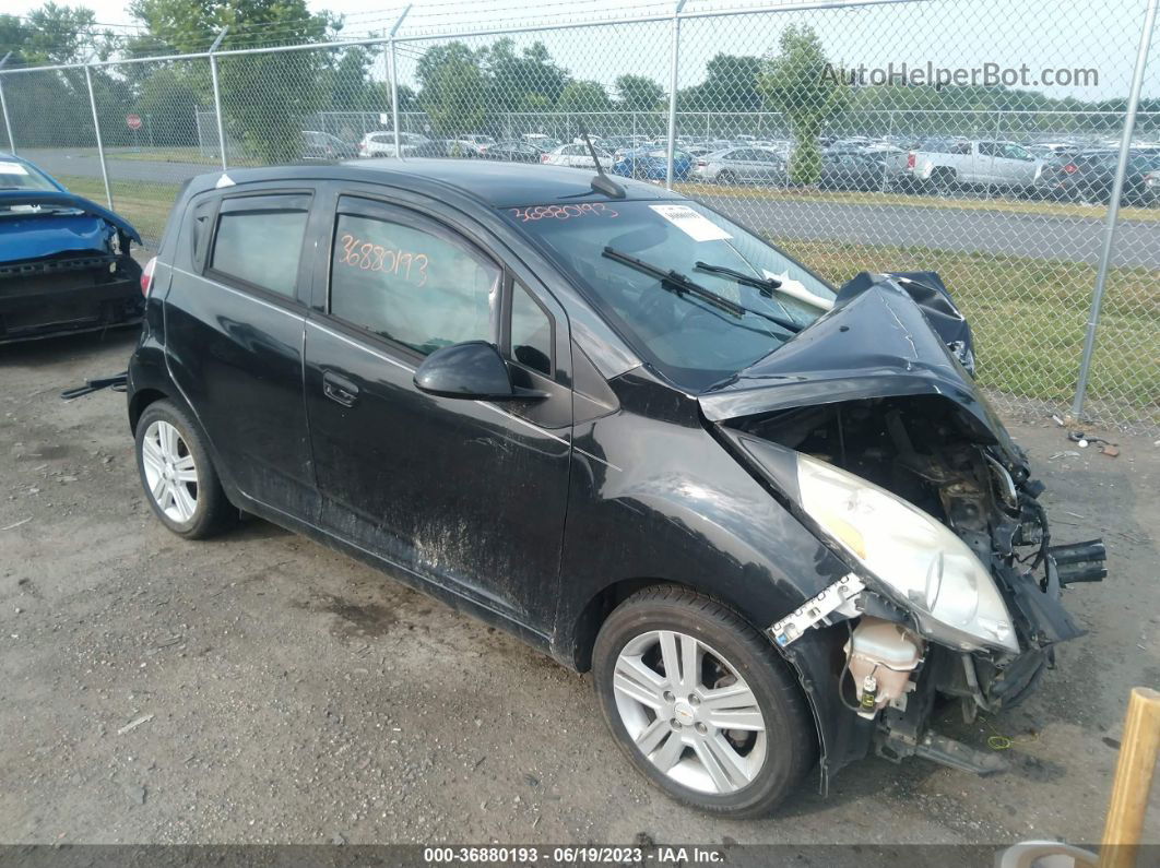 2013 Chevrolet Spark Ls Black vin: KL8CB6S96DC567171