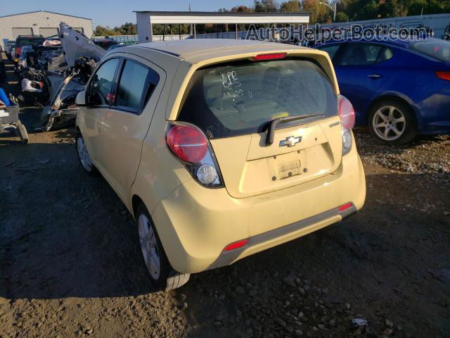 2013 Chevrolet Spark Ls Yellow vin: KL8CB6S96DC628390