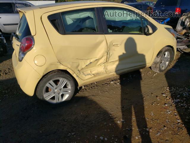 2013 Chevrolet Spark Ls Yellow vin: KL8CB6S96DC628390