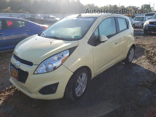 2013 Chevrolet Spark Ls Yellow vin: KL8CB6S96DC628390