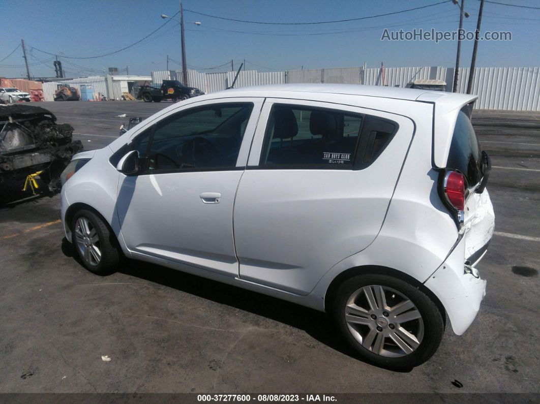 2015 Chevrolet Spark Ls White vin: KL8CB6S96FC795867