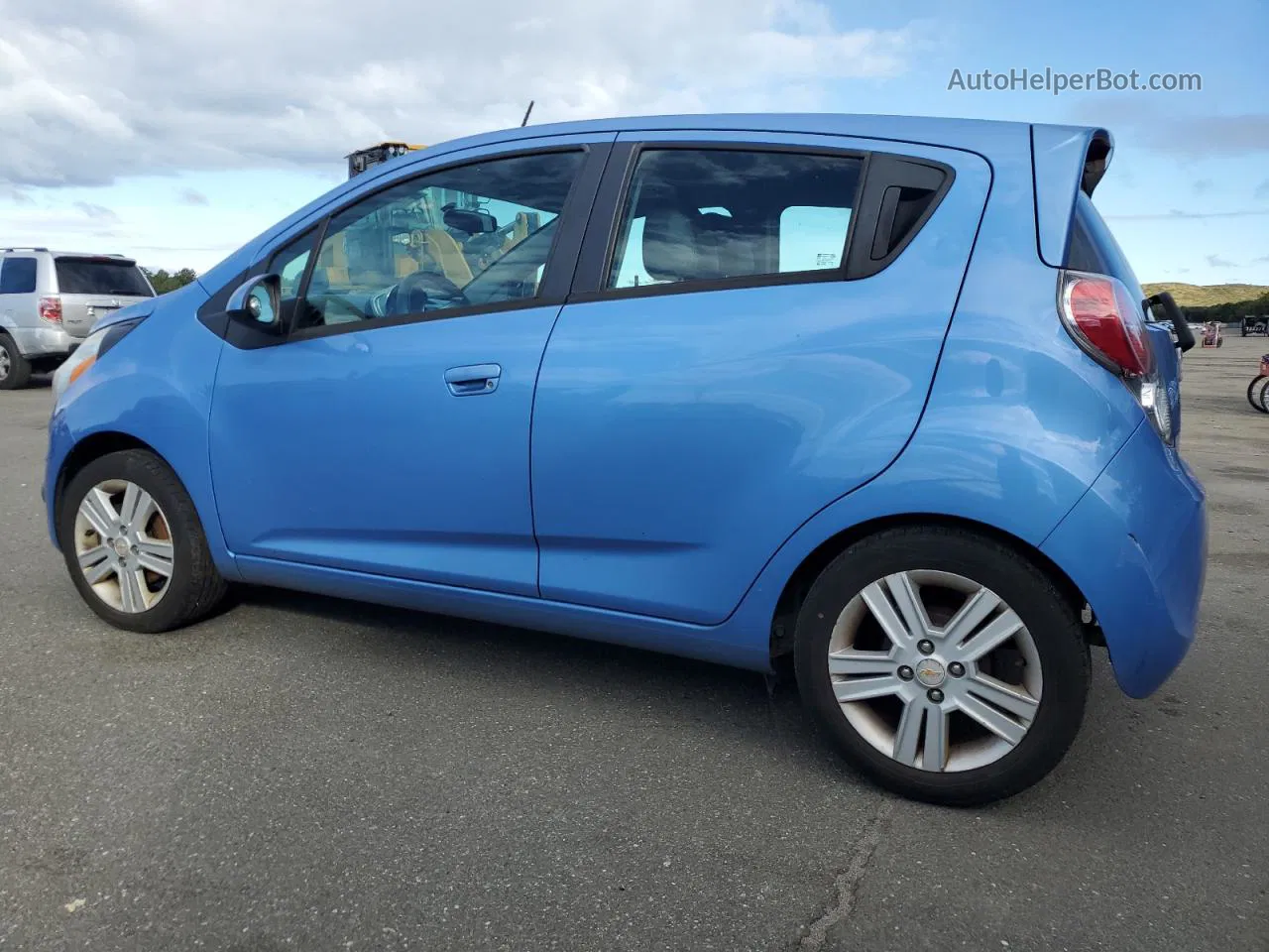 2013 Chevrolet Spark Ls Blue vin: KL8CB6S97DC595108