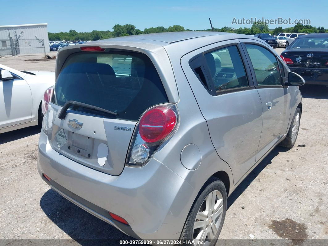 2015 Chevrolet Spark Ls Cvt Silver vin: KL8CB6S97FC745737