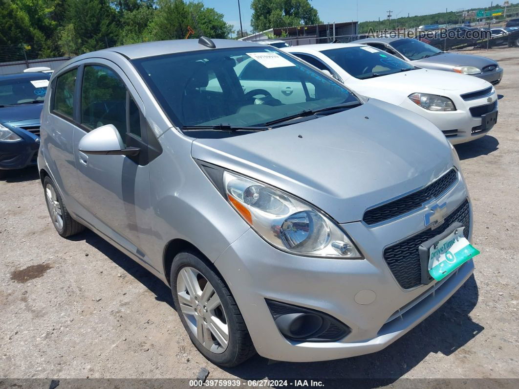 2015 Chevrolet Spark Ls Cvt Silver vin: KL8CB6S97FC745737