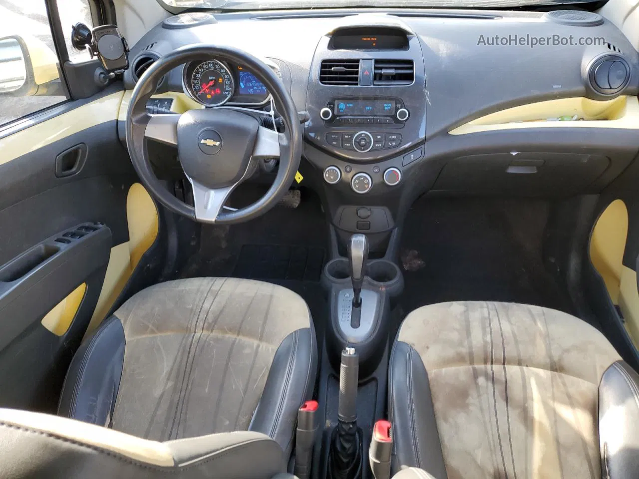 2013 Chevrolet Spark Ls Желтый vin: KL8CB6S98DC526976