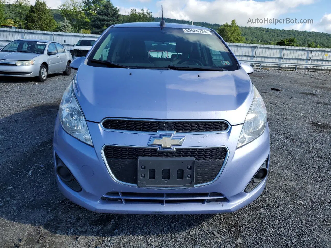 2015 Chevrolet Spark Ls Фиолетовый vin: KL8CB6S98FC737193