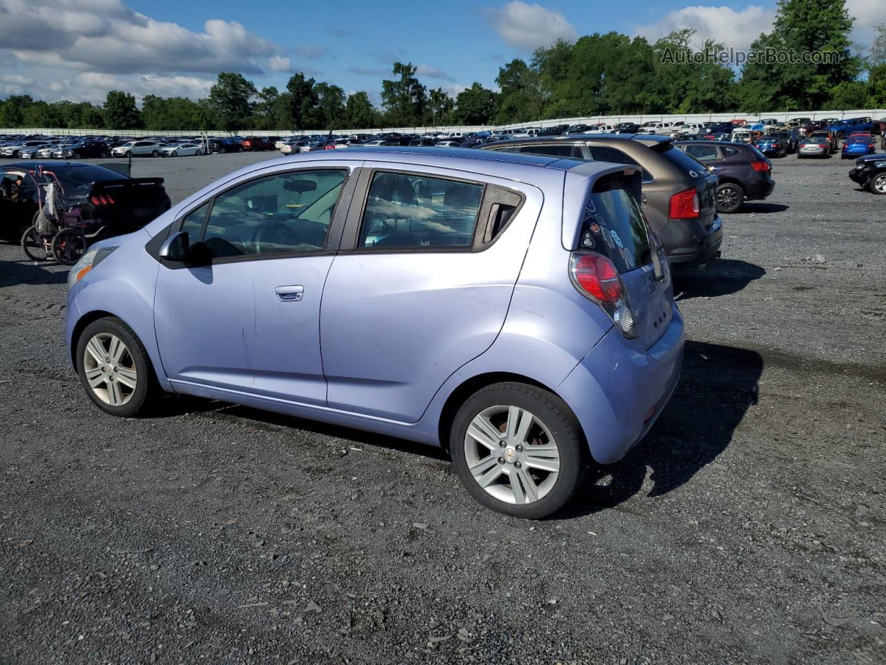 2015 Chevrolet Spark Ls Purple vin: KL8CB6S98FC737193