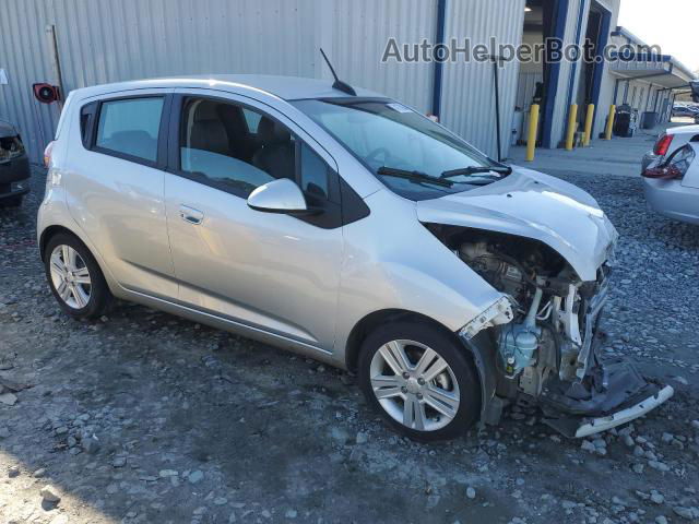 2015 Chevrolet Spark Ls Silver vin: KL8CB6S98FC795899