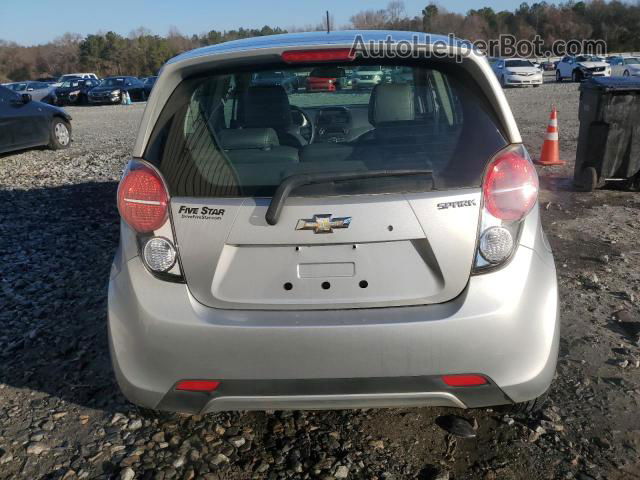 2015 Chevrolet Spark Ls Silver vin: KL8CB6S98FC795899