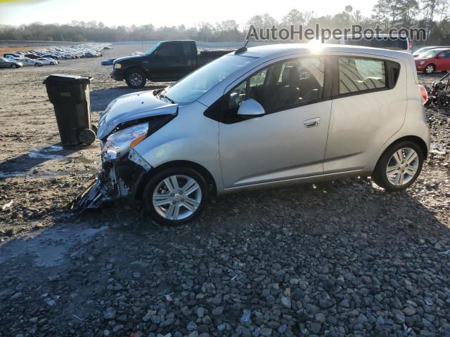 2015 Chevrolet Spark Ls Silver vin: KL8CB6S98FC795899