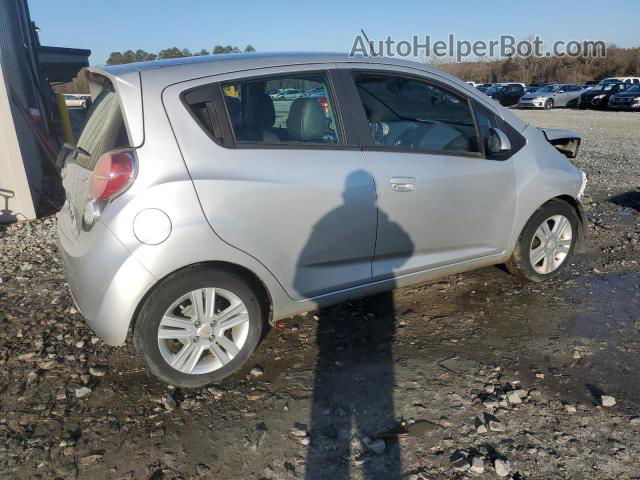 2015 Chevrolet Spark Ls Silver vin: KL8CB6S98FC795899