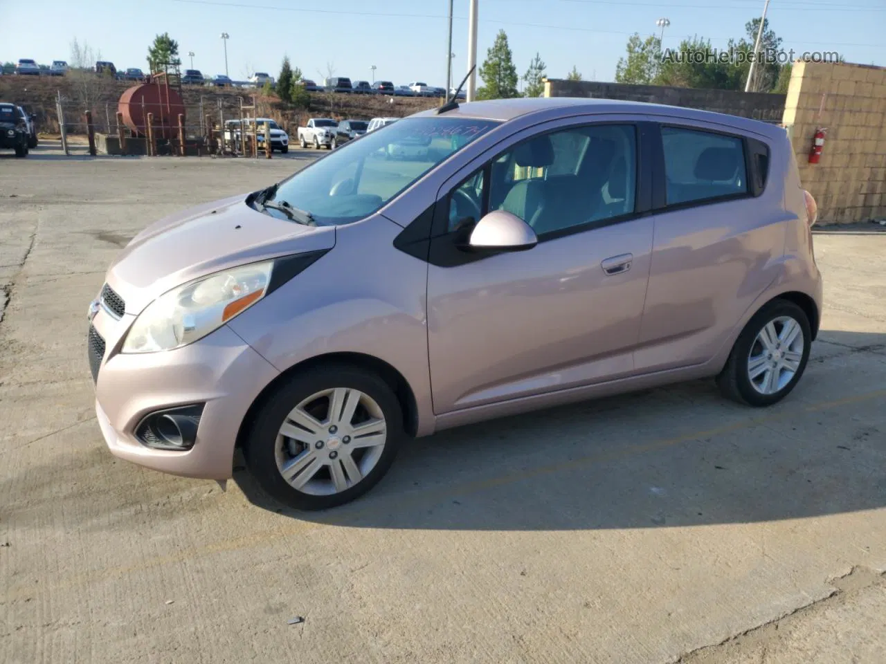 2013 Chevrolet Spark Ls Pink vin: KL8CB6S99DC616413