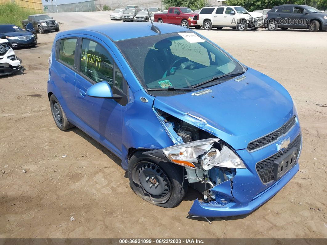 2015 Chevrolet Spark Ls Blue vin: KL8CB6S99FC739471