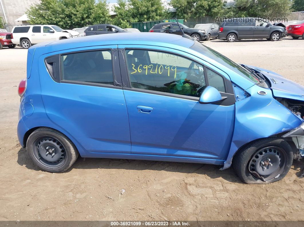 2015 Chevrolet Spark Ls Blue vin: KL8CB6S99FC739471