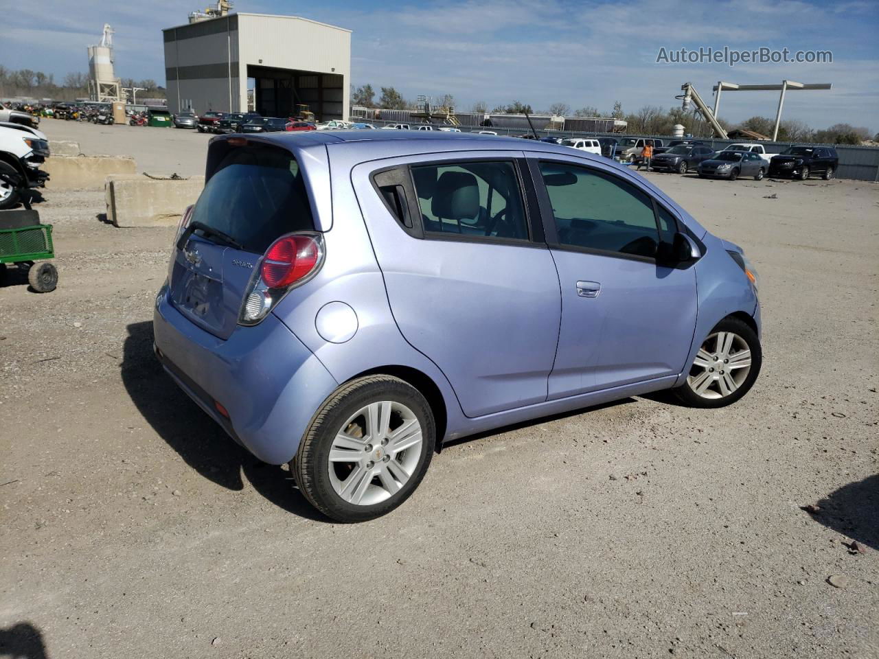 2015 Chevrolet Spark Ls Purple vin: KL8CB6S99FC746680