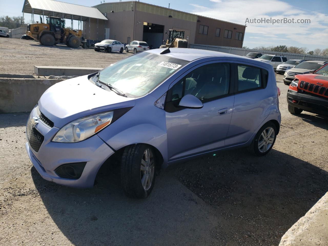 2015 Chevrolet Spark Ls Purple vin: KL8CB6S99FC746680