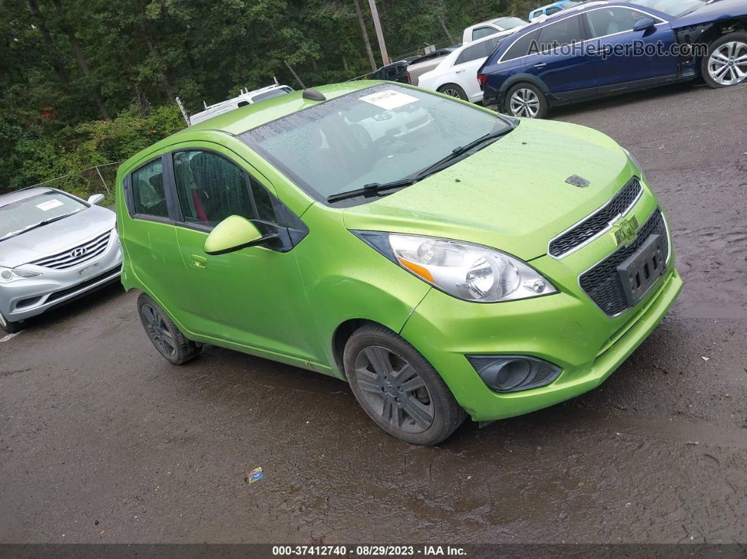 2015 Chevrolet Spark Ls Green vin: KL8CB6S99FC753158