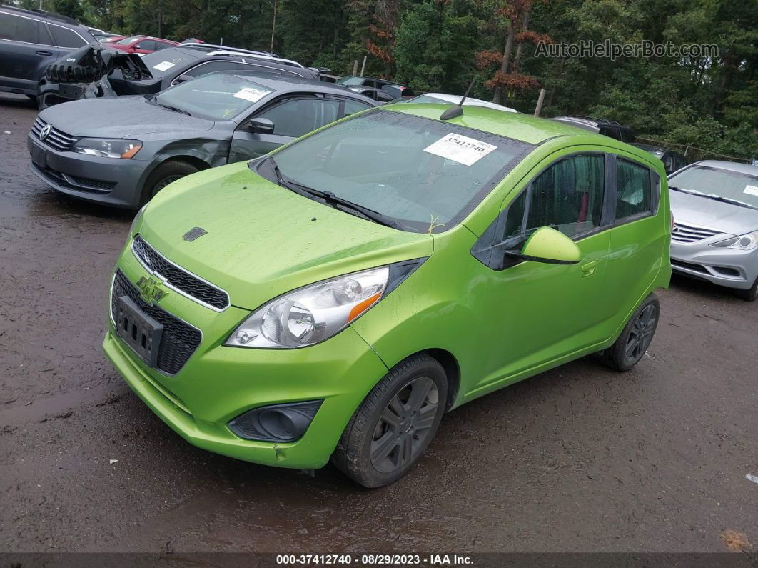 2015 Chevrolet Spark Ls Green vin: KL8CB6S99FC753158