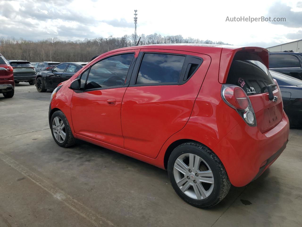 2015 Chevrolet Spark Ls Красный vin: KL8CB6S99FC790789