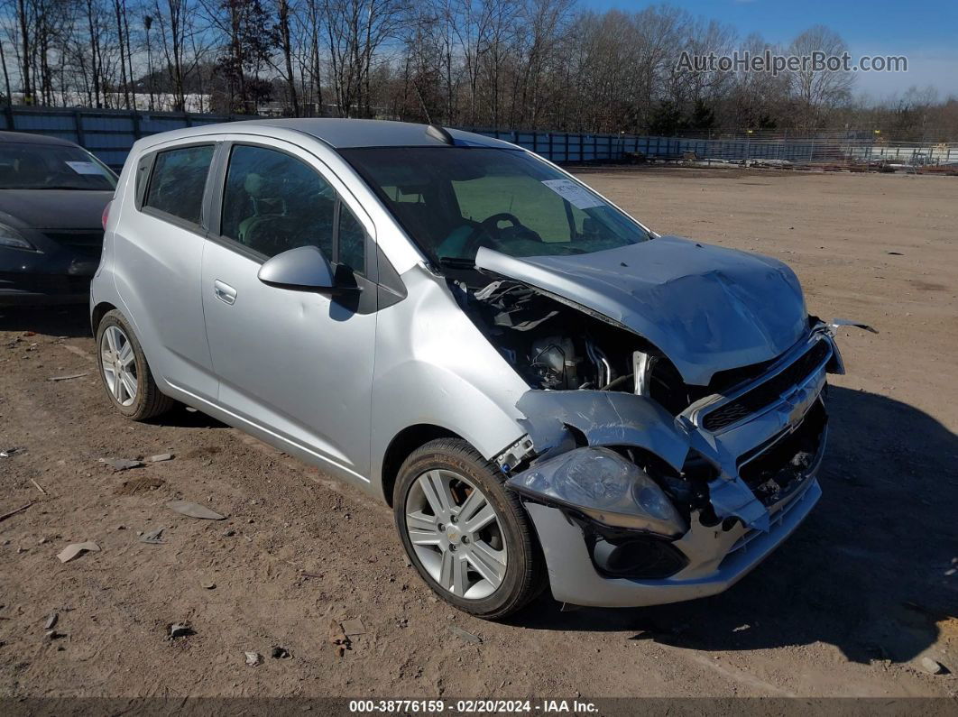 2015 Chevrolet Spark Ls Cvt Gray vin: KL8CB6S99FC810491