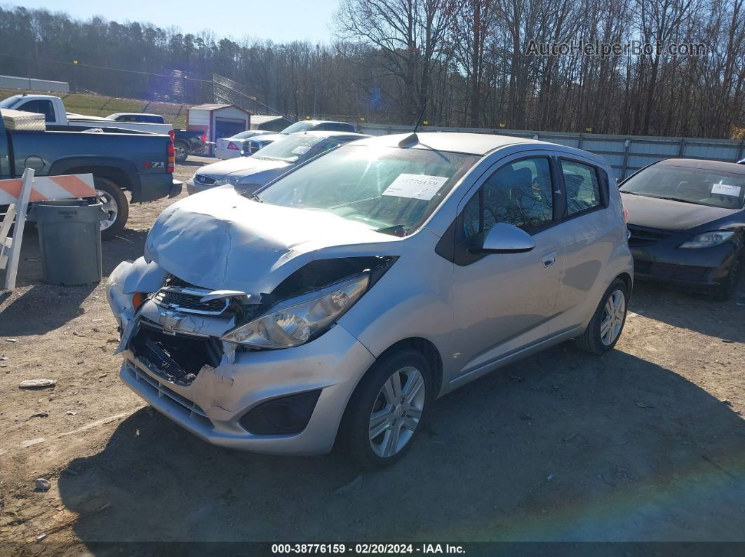 2015 Chevrolet Spark Ls Cvt Gray vin: KL8CB6S99FC810491