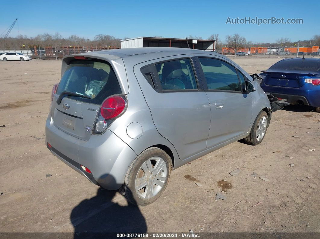 2015 Chevrolet Spark Ls Cvt Gray vin: KL8CB6S99FC810491