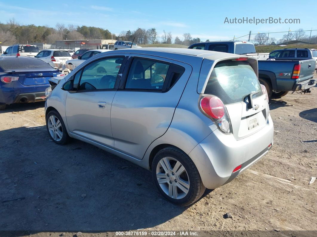 2015 Chevrolet Spark Ls Cvt Gray vin: KL8CB6S99FC810491