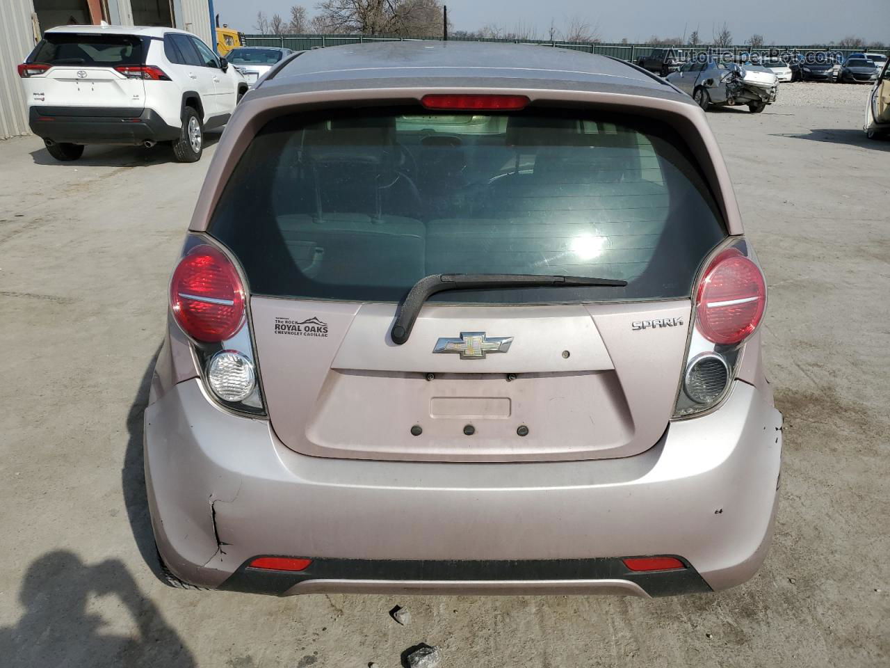 2013 Chevrolet Spark Ls Розовый vin: KL8CB6S9XDC586693