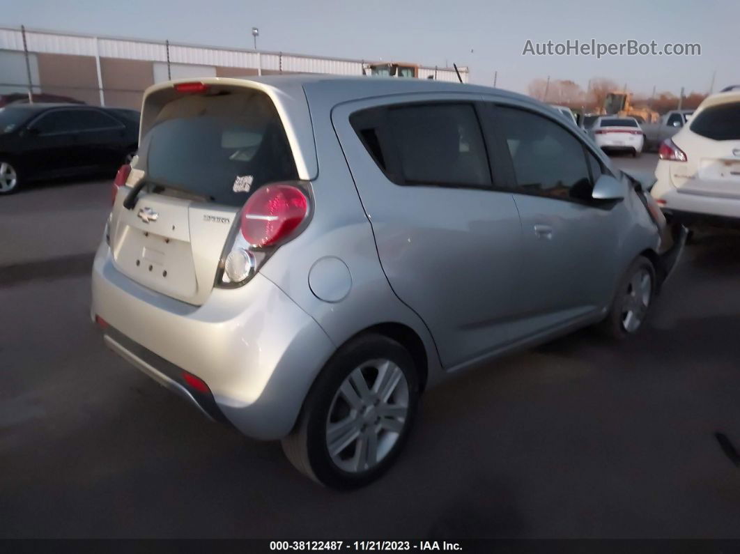 2015 Chevrolet Spark Ls Cvt White vin: KL8CB6S9XFC729435