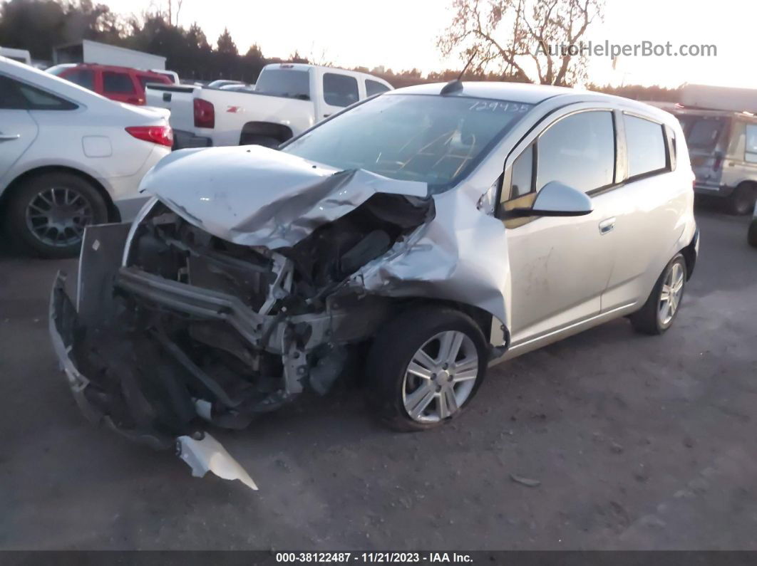 2015 Chevrolet Spark Ls Cvt White vin: KL8CB6S9XFC729435