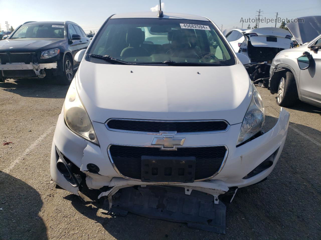 2015 Chevrolet Spark Ls Белый vin: KL8CB6S9XFC806742