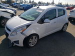 2015 Chevrolet Spark Ls White vin: KL8CB6S9XFC806742