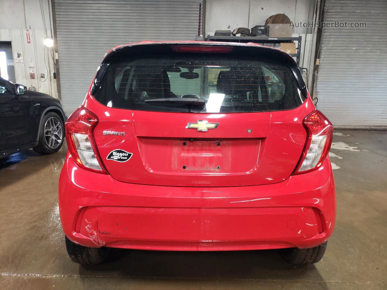 2017 Chevrolet Spark Ls Red vin: KL8CB6SA0HC735998